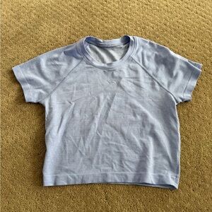 lululemon athletica purple Crop Top